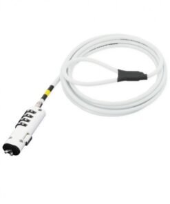 Alternative view of MCL-SAMAR MCL Antivol type câble à encoche système à clef pour PC portable - 1,80m