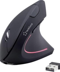 Alternative view of T'NB TNB WAY Wired vertical ergonomic mouse - black