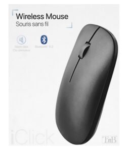 T'NB TNB Wireless Mac Mouse Dual Receiver Combine Elegance And Performance Smooth Sculpted And Metal Wheel Design