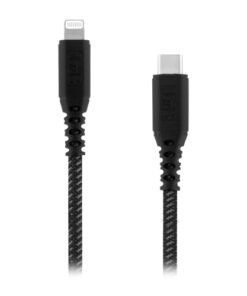 T'NB TNB XTREMWORK 1.5m USB Lightning Cable Black/Grey
