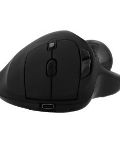 Alternative view of T'NB TNB ERGO DUAL CONNECT rechargeable ergonomic trackball mouse black