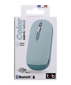 Alternative view of T'NB TNB COLOR - Souris sans fil double mode de connexion - bleu