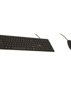 Alternative view of T'NB TNB CLASSY - Combo clavier et souris filaires - AZERTY - noir (FR)