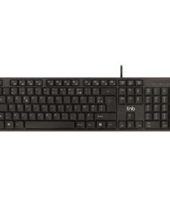 T'NB TNB CLASSY - Combo clavier et souris filaires - AZERTY - noir (FR)