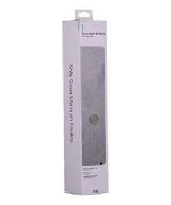 Alternative view of T'NB TNB Large soft fabric desk mat - Non-slip rubber surface