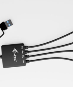 I-TEC USB-C/USB-A Cable HUB 4 port 2x USB-C 3.2 Gen 1 2x USB-A 3.2 Gen 1 – Image 3