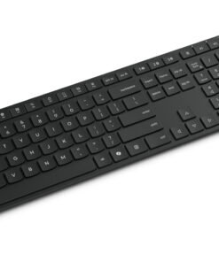 LENOVO Pro Combo 6000 Keyboard and mouse set wireless 2.4 GHz Bluetooth 5.3 AZERTY French eclipse black brown box (FR) – Image 2