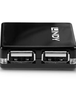 Alternative view of LINDY Mini Hub USB 2.0 4 ports