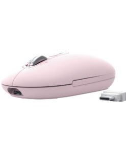 Alternative view of TRUST Souris sans fil SERON hyperscroll multi-connexion rechargeable rose