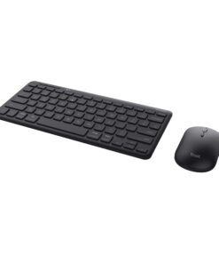 Alternative view of TRUST Pack clavier & souris sans fil LYRA Bluetooth - noir (FR)