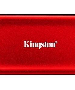 KINGSTON XS1000R 2To SSD Pocket-Sized USB 3.2 Gen 2 External Solid State Drive Red