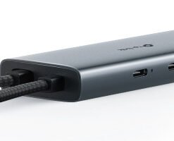 Alternative view of TP-LINK USB Type-C 6-Port Hub 1x USB-C Connector 1x HDMI 4K 60Hz Port 1x USB-C PD 100W Port 1x RJ45 1000Mbps Port