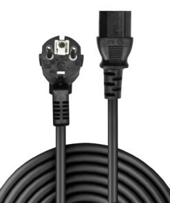 Alternative view of LINDY 0.7m IEC-Extension Cable C14 to C13