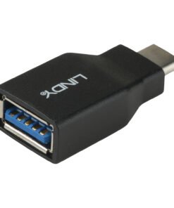 Alternative view of LINDY USB 3.1 Adapter Type C/A USB 3.1 Type C plug/ Type A plug