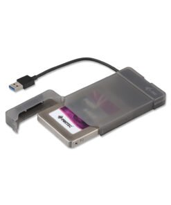 I-TEC USB 3.0 Advance MySafe Easy Enclosure 6.4cm 2.5p External Enclosure for SATA HDD itegrated cable black