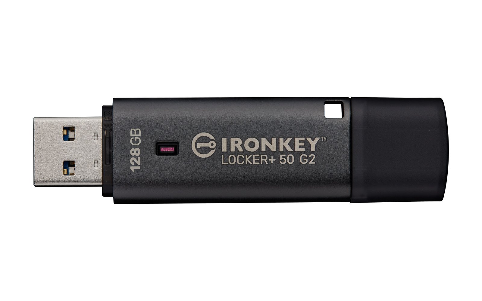KINGSTON 128Go IronKey Locker Plus 50 G2 FIPS 197 AES-256 – Image 2