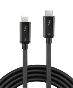 Alternative view of LINDY Thunderbolt 3 Cable 0.5m USB type C Male/Male