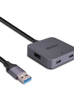 LINDY 5m USB 3.0 Hub 4 Ports