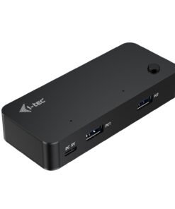 I-TEC Universal KVM HUB 2x USB-C 3.2 Gen.1 + 2x USB-A 3.2 Gen.1 1x USB-C power-in