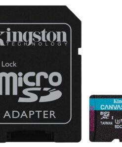 KINGSTON 1To microSDXC Canvas Go Plus Gen4 200Mo/s A2 U3 V30 Card + Adapter