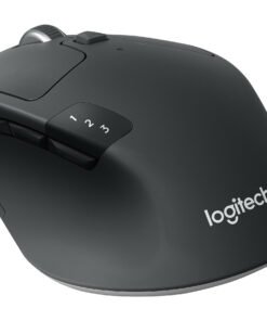 LOGITECH M720 Triathlon Mouse right-handed optical 7 buttons wireless Bluetooth 2.4 GHz USB wireless receiver