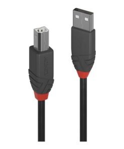 LINDY Câble USB 2.0 type A vers B Anthra Line 7.5m