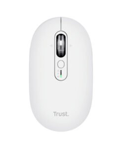 TRUST Souris sans fil SERON hyperscroll multi-connexion rechargeable blanc