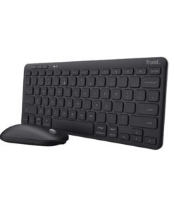 TRUST Pack clavier & souris sans fil LYRA Bluetooth - noir (FR)