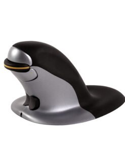 FELLOWES SOURIS VERTICALE AMBIDEXTRE PENGUIN SANS FIL - MOYEN