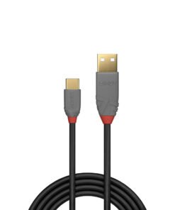 Alternative view of LINDY Câble USB 2.0 Type A vers C Anthra Line 1m