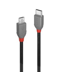 LINDY Câble USB 2.0 Type C vers Micro-B Anthra Line 2m