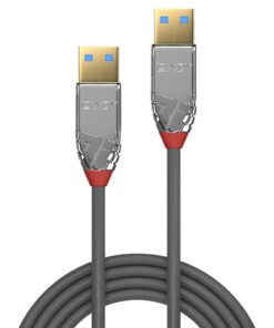 Alternative view of LINDY 3m USB 3.0 Type A/A Male/Male Cable Cromo Line 5Gbit/s