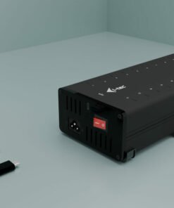 Alternative view of I-TEC USB-C/USB-A Metal Charging+Data HUB 15W per port 20x USB-C integrated power adapter 360W