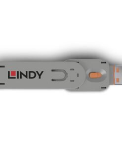 LINDY Clé pour bloqueur de port USB type A orange – Image 2