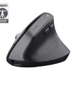 TRUST Souris egonomique BAYO+ sans fil - Noire