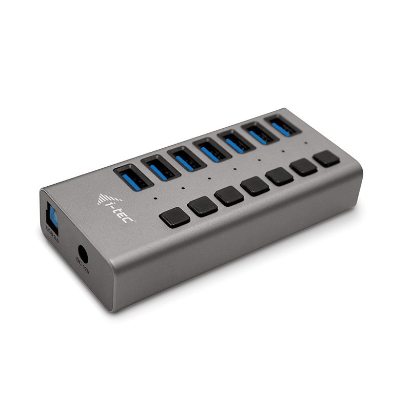 I-TEC USB 3.0 Charging HUB 7port with external power adapter 36W 7xUSB charging port for Tablets Notebooks Ultrabooks PC