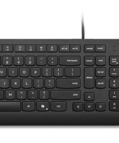 LENOVO Essential Wired Combo - Ensemble clavier et souris - USB - AZERTY - Français - noir - ThinkRed