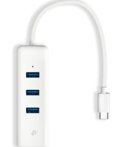 TP-LINK UE330C USB 3.0 Type-C to Gigabit Ethernet Network Adapter with 3-Port USB 3.0 Type-A Hub