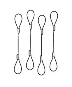 LINDY Cable Adapter Tethers - Pack of 4