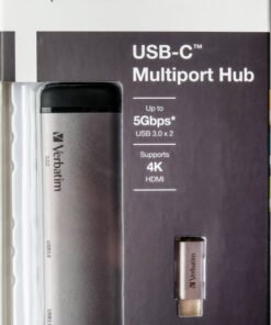 Alternative view of VERBATIM USB-C MULTIPORT HUB USB 3.1 GEN1 / U3.0 / HDMI WCF (P)