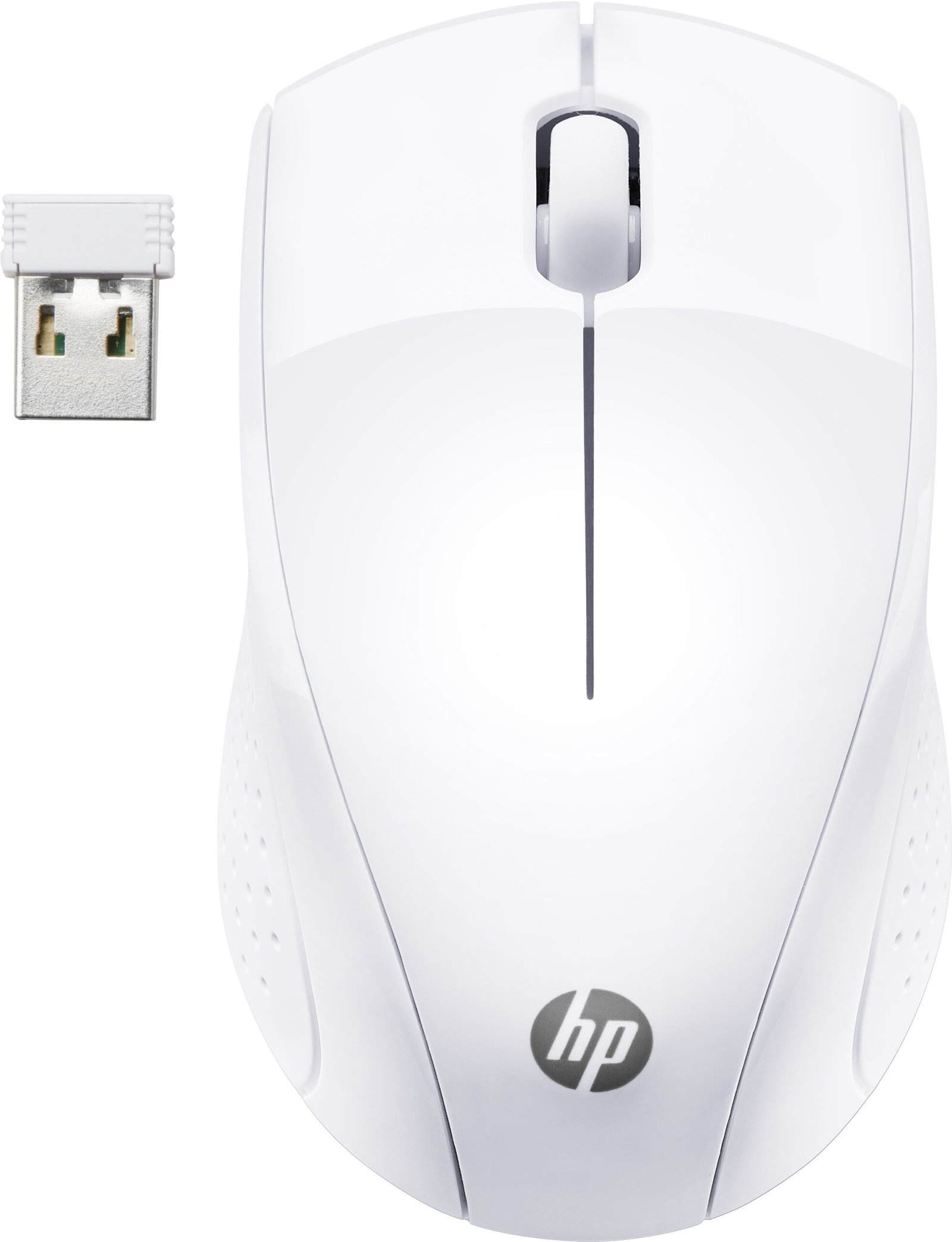 HP INC. HP 220 - Souris sans fil 2.4 GHz - 3 boutons - Blanc neige