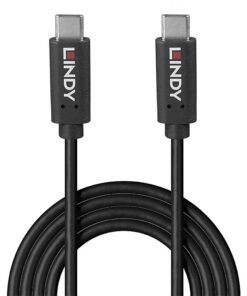 Alternative view of LINDY 1.5m USB 3.2 Type C Cable 20Gbps 100W PD GRS