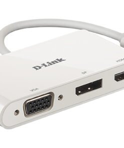 D-LINK USB-C 3-en-1 Adapter