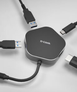 Alternative view of D-LINK USB-C 4-in-1 HDMI charging