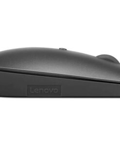 LENOVO ThinkBook Silent - Souris - droitiers et gauchers - bleu optique - 3 boutons - sans fil - Bluetooth 5.0 - gris de fer