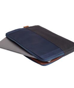 Alternative view of TRUST Housse de protection LISBOA bleue/noire 16p