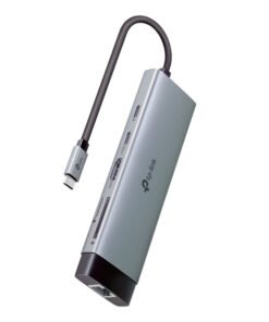 TP-LINK USB Type-C 9-Port Hub 1x USB-C Connector 1x HDMI 4K 60Hz Port 1x USB-C PD 100W Port 1x RJ45 1000Mbps Port