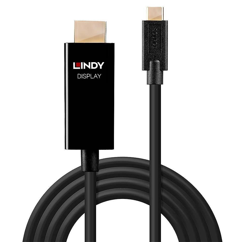 LINDY 1m USB Type C to HDMI 4K60 Adapter Cable with HDR – Image 2