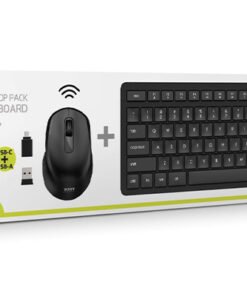 PORT DESIGNS Pack Keyboard + Mouse Medium Wireless