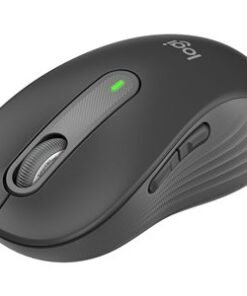 LOGITECH Signature M650 L Mouse large size optical 5 buttons wireless Bluetooth 2.4 GHz Bolt USB receiver graphite